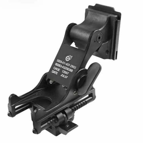 Кріплення кронштейн для приладу нічного бачення на каску шолом Rhino ПНБ PVS-7/PVS-14 Чорний Кріплення кронштейн для приладу нічного бачення на каску шолом Rhino ПНБ PVS-7/PVS-14 Чорний