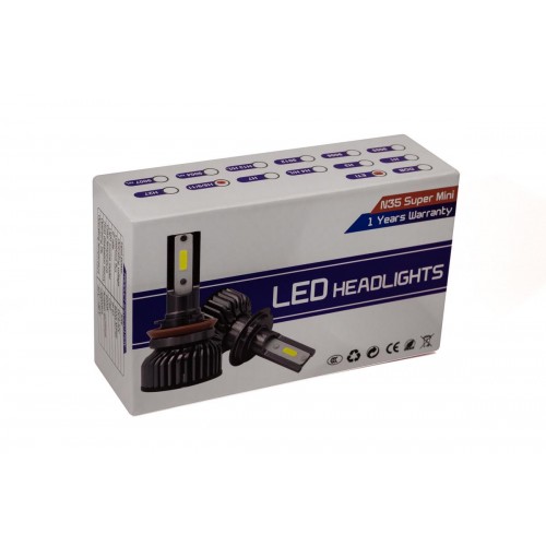 Комплект LED ламп HeadLight T18 HB3 (P20d) 30W 9-32V 6000K в інтернет супермаркеті PbayMarket!