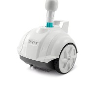 Робот - пилосос для басейнів Intex 28007 (ZX50) для очищення дна, підключення на впуск води, працює від  фільтр-насоса продуктивністю 3 785 ÷ 5 678 л/год