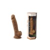 Фалоімітатор SilexD Johnny Caramel (MODEL 1 size 7in), двошаровий, силікон + Silexpan, діаметр 3,8см в інтернет супермаркеті PbayMarket!