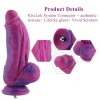 Фалоімітатор для секс-машин Hismith 9.45″ Silicone Fantasy Series Dildo, система кріплення KlicLok в інтернет супермаркеті PbayMarket!