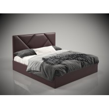 Ліжко BNB BaileysDesign без підйомного механізму 140x190 коричневий