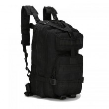 Тактичний похідний військовий рюкзак Military 25 L Чорний (T410)
