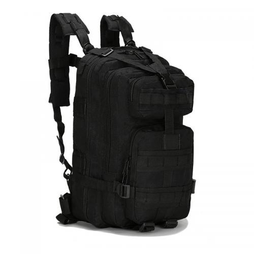 Тактичний похідний військовий рюкзак Military 25 L Чорний (T410) Тактичний похідний військовий рюкзак Military 25 L Чорний (T410)