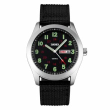 Годинник чоловічий наручний Skmei 9112 Чорний (2033039575)