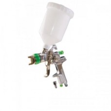 Краскопульт MASTERTOOL HVLP ВБ 600 мл пластик Ø1.3 мм 150-220 л/хв 3-4 бар тип А 80-8901
