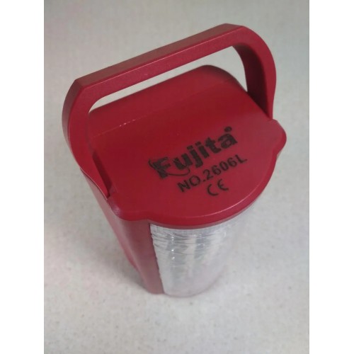 Ручний переносний ліхтар на акумуляторі ліхтар Fujita DL-2606 24 LED з червоним павербанком (1756375639) Ручний переносний ліхтар на акумуляторі ліхтар Fujita DL-2606 24 LED з червоним павербанком (1756375639)