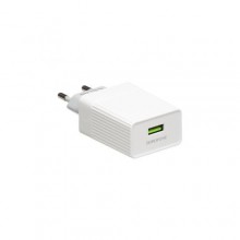 Мережевий зарядний пристрій Borofone BA47A Single Port Travel Charger QC3.0 18W USB - Type C White Мережевий зарядний пристрій Borofone BA47A Single Port Travel Charger QC3.0 18W USB - Type C White