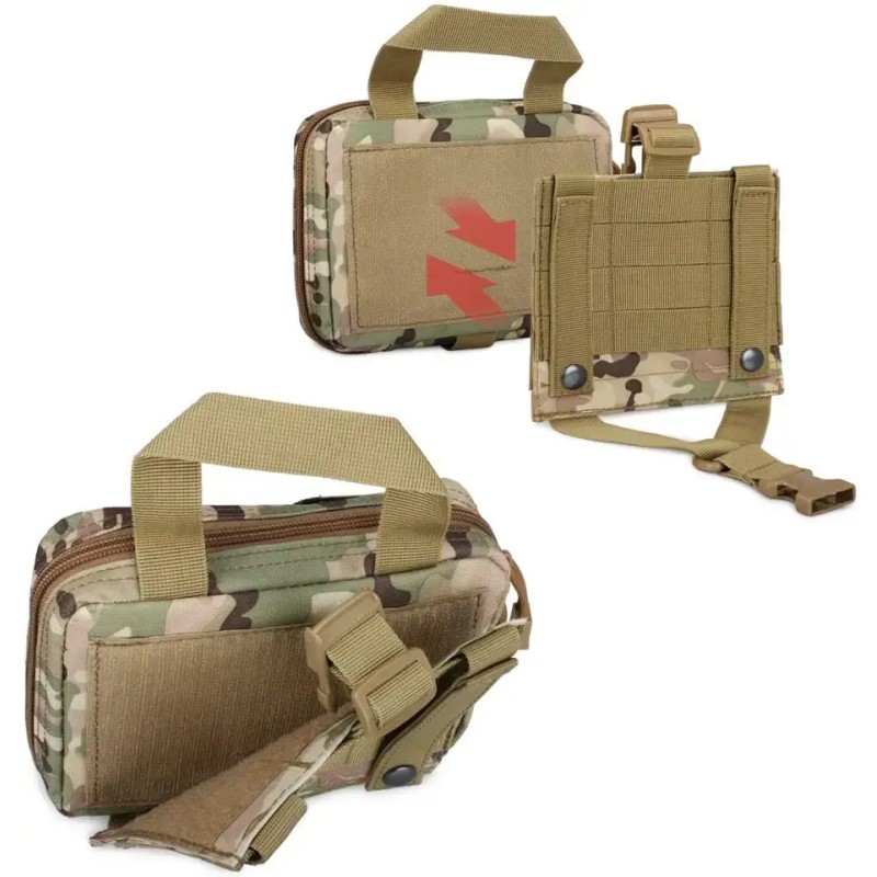 Підсумок-аптечка No Brand зі швидким скиданням 180 х 125 х 85 мм Мультикам (2058315751)