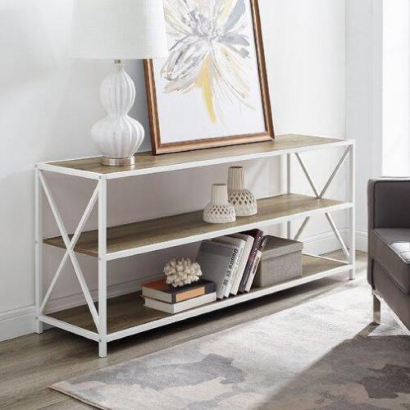 Консоль для дому в стилі Loft NS-421 730x1000x300 мм Белый