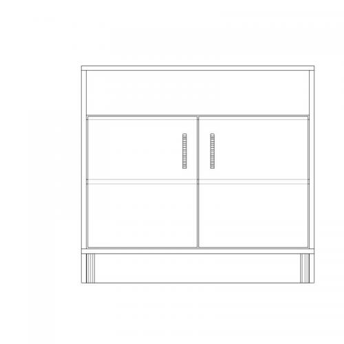 Тумба офісна Тиса Мебель ТМ-128 2 Сонома 75x60x40 см Тумба офісна Тиса Мебель ТМ-128 2 Сонома 75x60x40 см