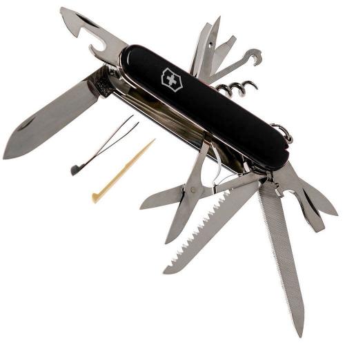 Складаний ніж Victorinox Ranger 9 1мм 21 функція Чорний (1.3763.3)