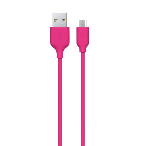 Кабель Ttec (2DK7530P) USB-мікроUSB 1.2м, Pink в інтернет супермаркеті PbayMarket!