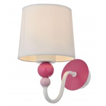 Бра Candellux Bebe 18x22 см Біло-рожевий (21-39163)