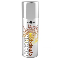 Емаль New Ton Суперхром для внутрішніх робіт Сріблястий 400 мл