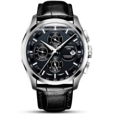 Наручний годинник чоловічий Carnival Genius Сріблястий (1507)