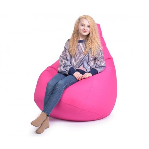 Крісло Мішок Груша Оксфорд 120х85 Студія Комфорту Розмір Стандарт рожевий