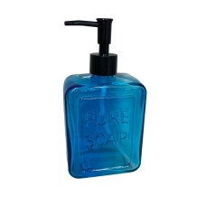 Дозатор скляний 560 мл S&T 888-19 блакитний