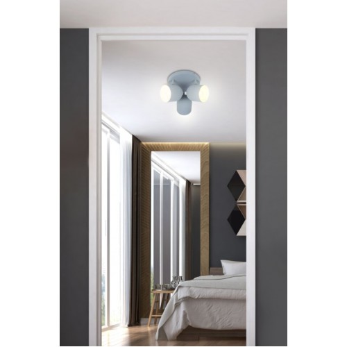 Спот Candellux Azuro 32x18 см Сірий (98-63236)