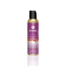 Масажна олія DONA Massage Oil - SASSY TROPICAL TEASE (110 мл) з феромонами та афродизіаками