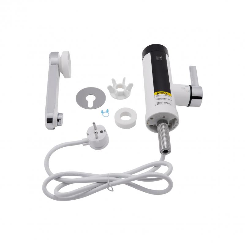 Кран для кухні проточний Lidz CRW 95 00 061 Білий / Хром