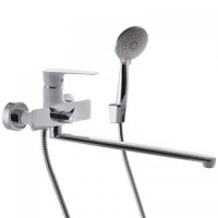 Змішувач для ванни Mixxus Premium Eva 006 Euro Білий (MI5813) Змішувач для ванни Mixxus Premium Eva 006 Euro Білий (MI5813)