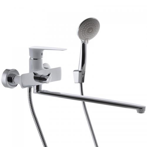 Змішувач для ванни Mixxus Premium Eva 006 Euro Білий (MI5813) Змішувач для ванни Mixxus Premium Eva 006 Euro Білий (MI5813)