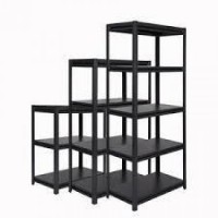 Комплект стелажів для зберігання в стилі Loft NS-314 1830x900x450 мм Черный Комплект стелажів для зберігання в стилі Loft NS-314 1830x900x450 мм Черный