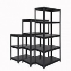Комплект стелажів для зберігання в стилі Loft NS-314 1830x900x450 мм Черный