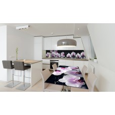 Наклейка вінілова на стіл Zatarga «Орхідеї у воді» 650х1200 мм Z180550/1st