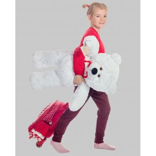 Плюшевий ведмедик Mister Medved Бадді 85 см Білий (003) Плюшевий ведмедик Mister Medved Бадді 85 см Білий (003)