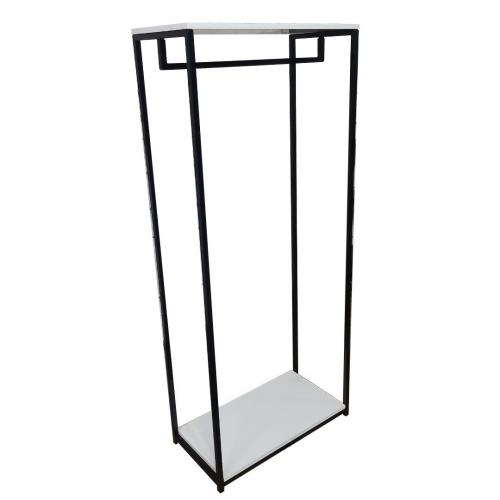 Стійка для одягу GoodsMetall у стилі Лофт 1800х800х400мм ВШ152 Стійка для одягу GoodsMetall у стилі Лофт 1800х800х400мм ВШ152