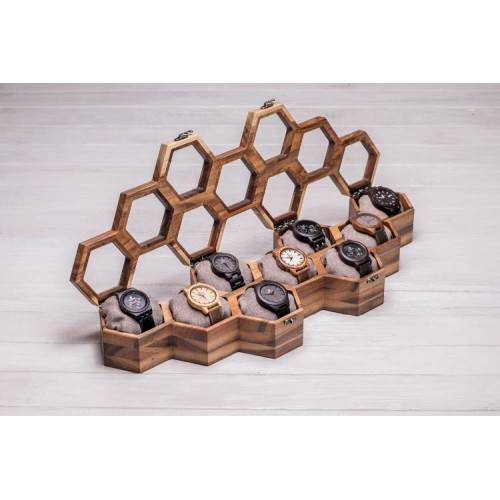 Органайзер для наручних годинників ecoWalnut 7.8х59.7х18.8 см Органайзер для наручних годинників ecoWalnut 7.8х59.7х18.8 см