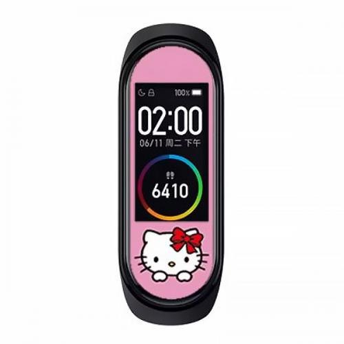 Захисна плівка з малюнком Slim Protector для Xiaomi Mi Band 4 Hello Kitty Захисна плівка з малюнком Slim Protector для Xiaomi Mi Band 4 Hello Kitty