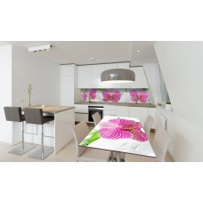 Наклейка вінілова на стіл Zatarga «Ділікатні Орхідеї» 650х1200 мм Z180548/1st