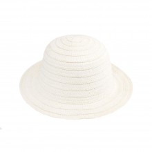 Капелюх солом'яний Summer hat велика в'язка 56-58 Білий (17525)