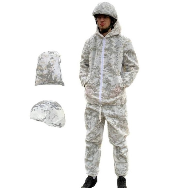 Костюм маскувальний Alpine 170-195 см Білий мультикам (2055795426)