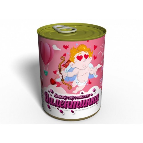 Консервований подарунок Memorableua Валентинка в інтернет супермаркеті PbayMarket!