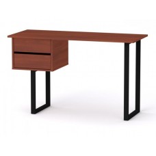 Стіл письмовий Компанит Лофт 3 120х50х72,8 см Яблуня