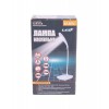Лампа настільна гнучка MASTERTOOL сенсорний вмикач 3 режими 125х100х350 мм COB LED USB/3xAA ABS 94-0815