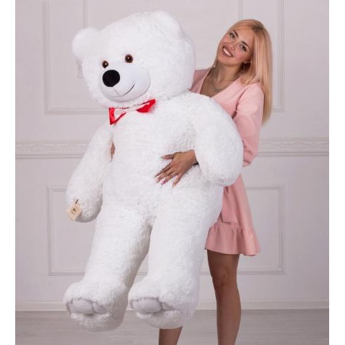 Плюшевий ведмідь Mister Medved Ларрі 160 см Білий (012) Плюшевий ведмідь Mister Medved Ларрі 160 см Білий (012)