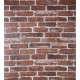 Самоклеюча декоративна 3D панель 3D Loft Катеринославська цегла 700x770x3 мм Червоний (278)