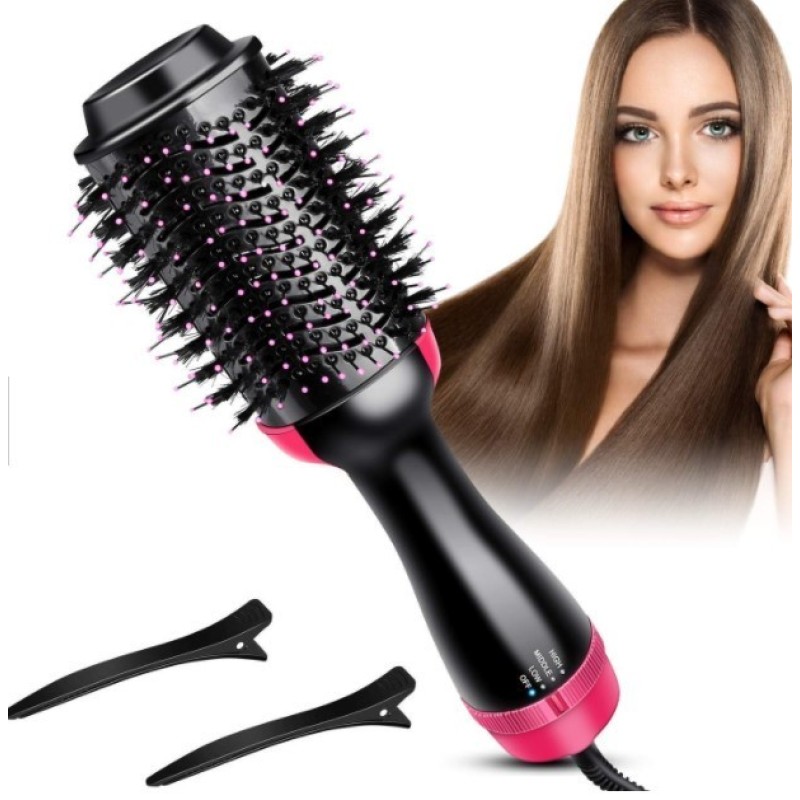 Фен-щітка гребінець для укладання волосся 3 в 1 робить укладання замість прасування XPRO Kras.A Style One Step