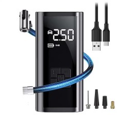 Акумуляторний насос - компресор для авто, мотоцикла, велосипеда Nectronix PR-325