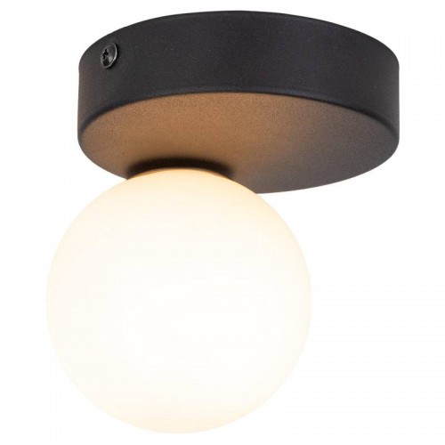 Стельовий світильник TK Lighting Bianca 16x12x15 см Біло-чорний (TK5681)