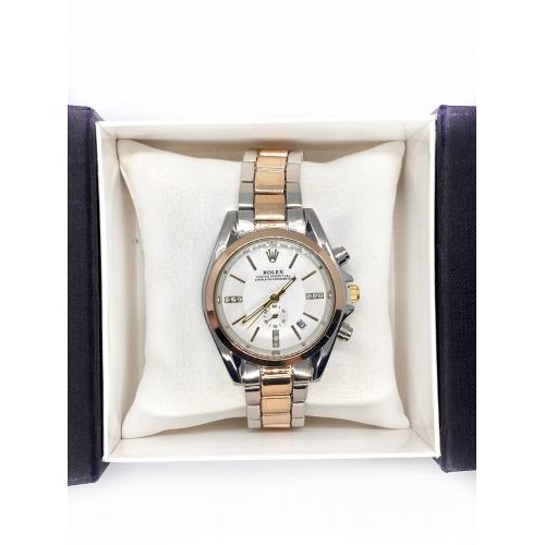 Наручний годинник жіночий No Brand Rolex Золотисто-срібний (IBW900SYO) Наручний годинник жіночий No Brand Rolex Золотисто-срібний (IBW900SYO)