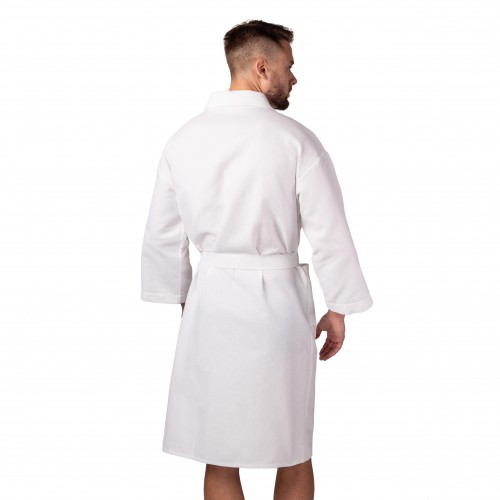 Вафельний халат Luxyart L Білий (LS-0401) в інтернет супермаркеті PbayMarket!