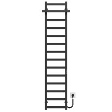 Рушникосушарка електрична Nicolе П14 300х1600 Deffi Чорний JD04 (A.NI.160.30.14.E.B.R.2)