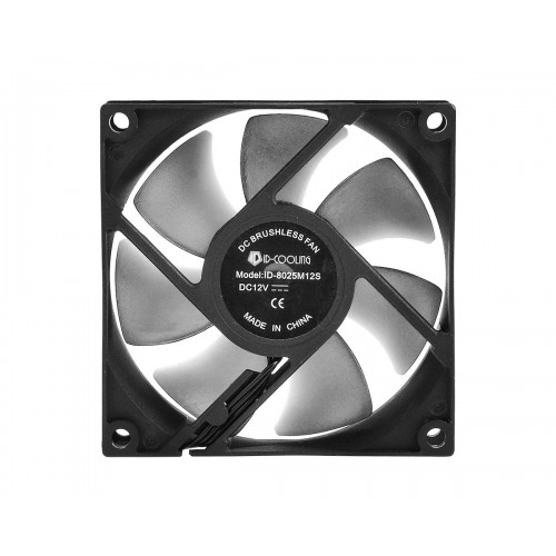 Вентилятор ID-Cooling NO-8025-SD, 80x80x25мм, 3-pin, чорний в інтернет супермаркеті PbayMarket!
