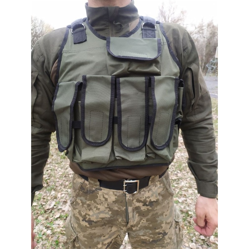 Плитоноска-розвантаження регульована Дорожка хакі ТРО-2 5002